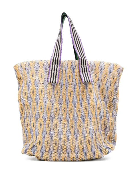 Épice Kampur geometric-pattern tote bag