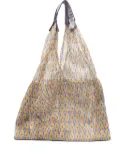 Épice geometric-pattern tote bag - Yellow