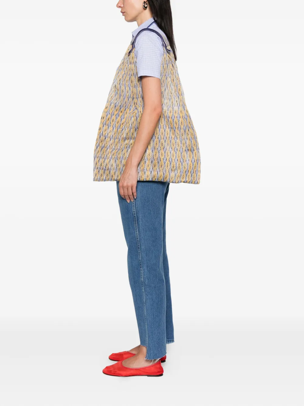 Épice geometric-pattern tote bag | Image 2