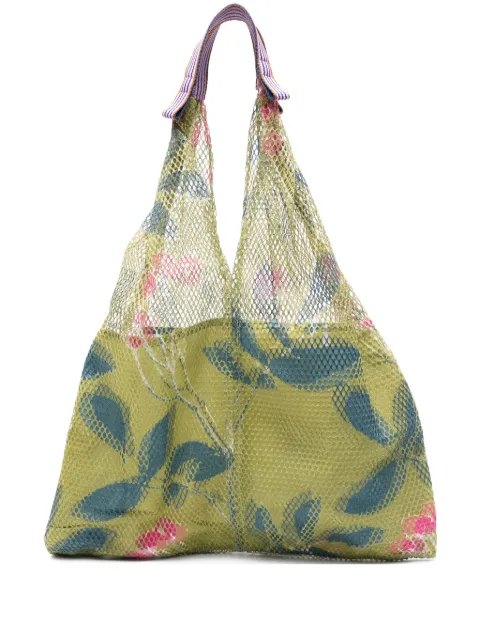 Épice Elziver floral-print mesh shoulder bag