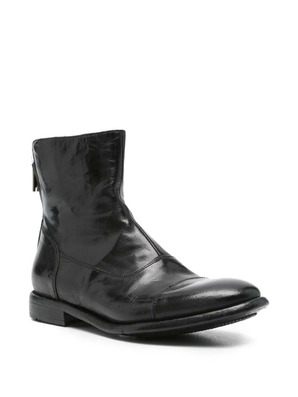 LEMARGO zip-fastening leather boots | Biker Boots | Image 2
