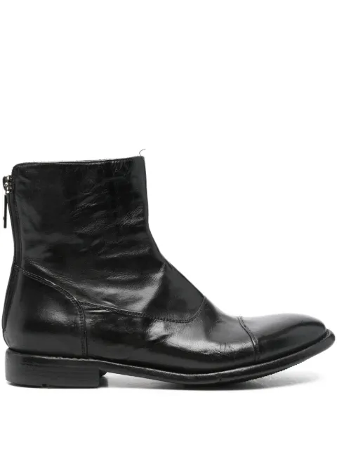 LEMARGO zip-fastening leather boots
