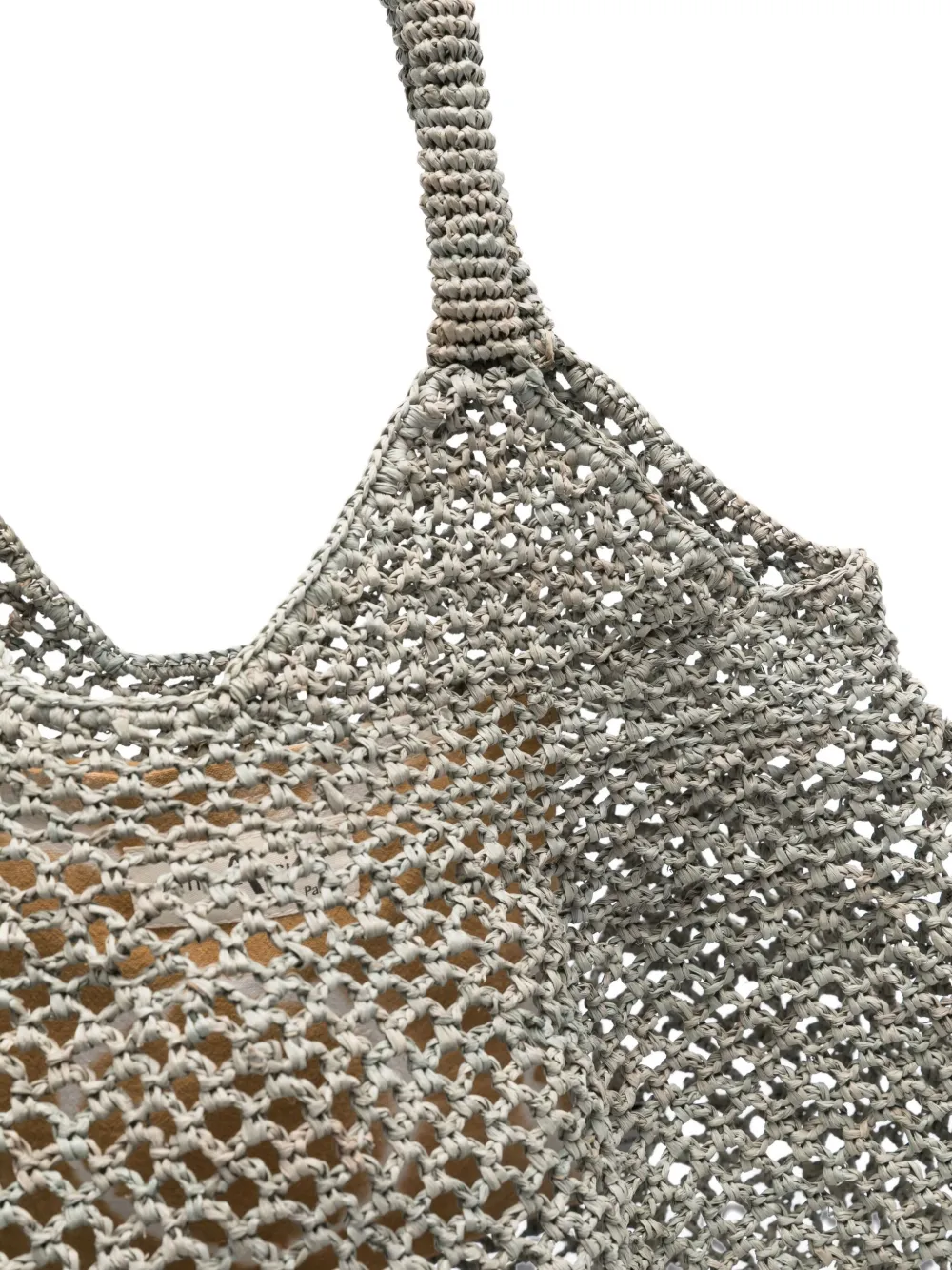 Sans Arcidet Mamabe rafia net-weave tote bag | Image 2