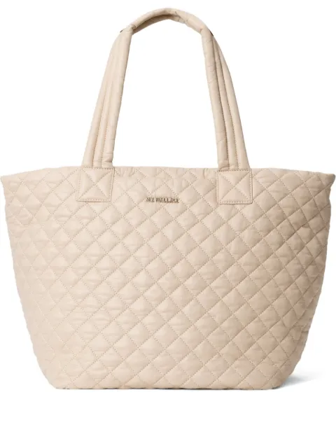 Mz Wallace medium Metro City quilted tote bag