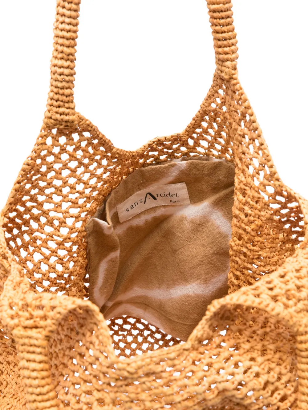 Sans Arcidet Mamabe tote bag Beige
