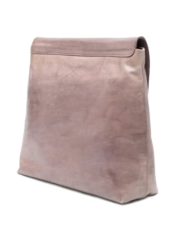 Cecchi De Rossi レザーショルダーバッグ | パープル | FARFETCH JP