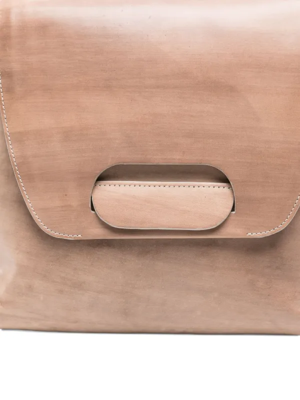 Cecchi De Rossi レザーショルダーバッグ | ニュートラル | FARFETCH JP