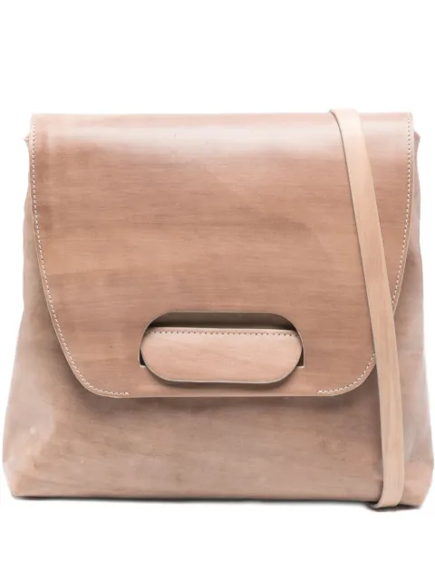 Cecchi De Rossi leather flap-detail shoulder bag