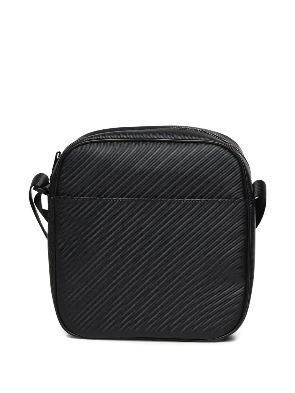 Armani Exchange Dylan geometric-panel messenger bag Blauw