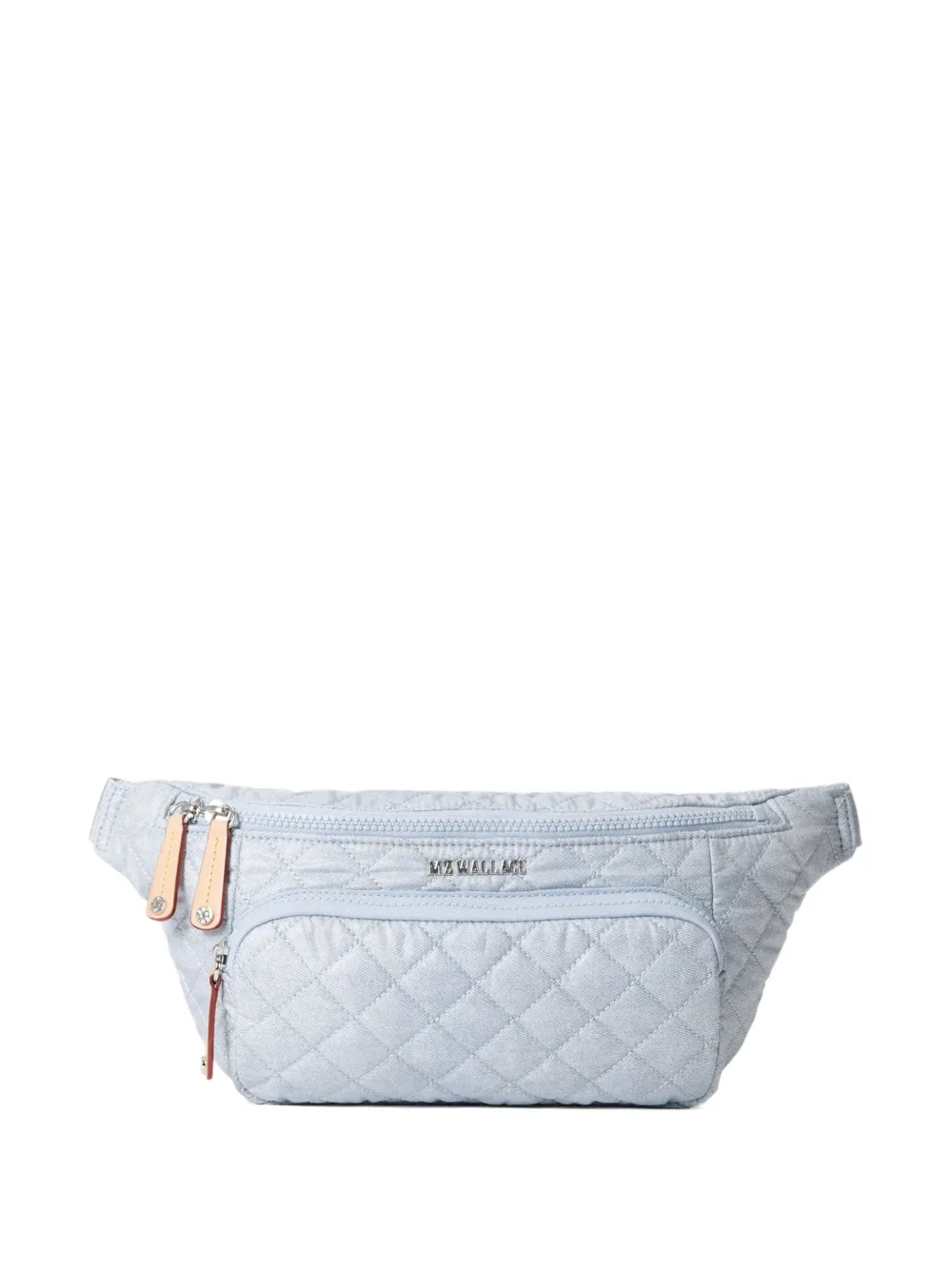 Mz Wallace Metro Sling quilted cross body bag | Blue | Image 1