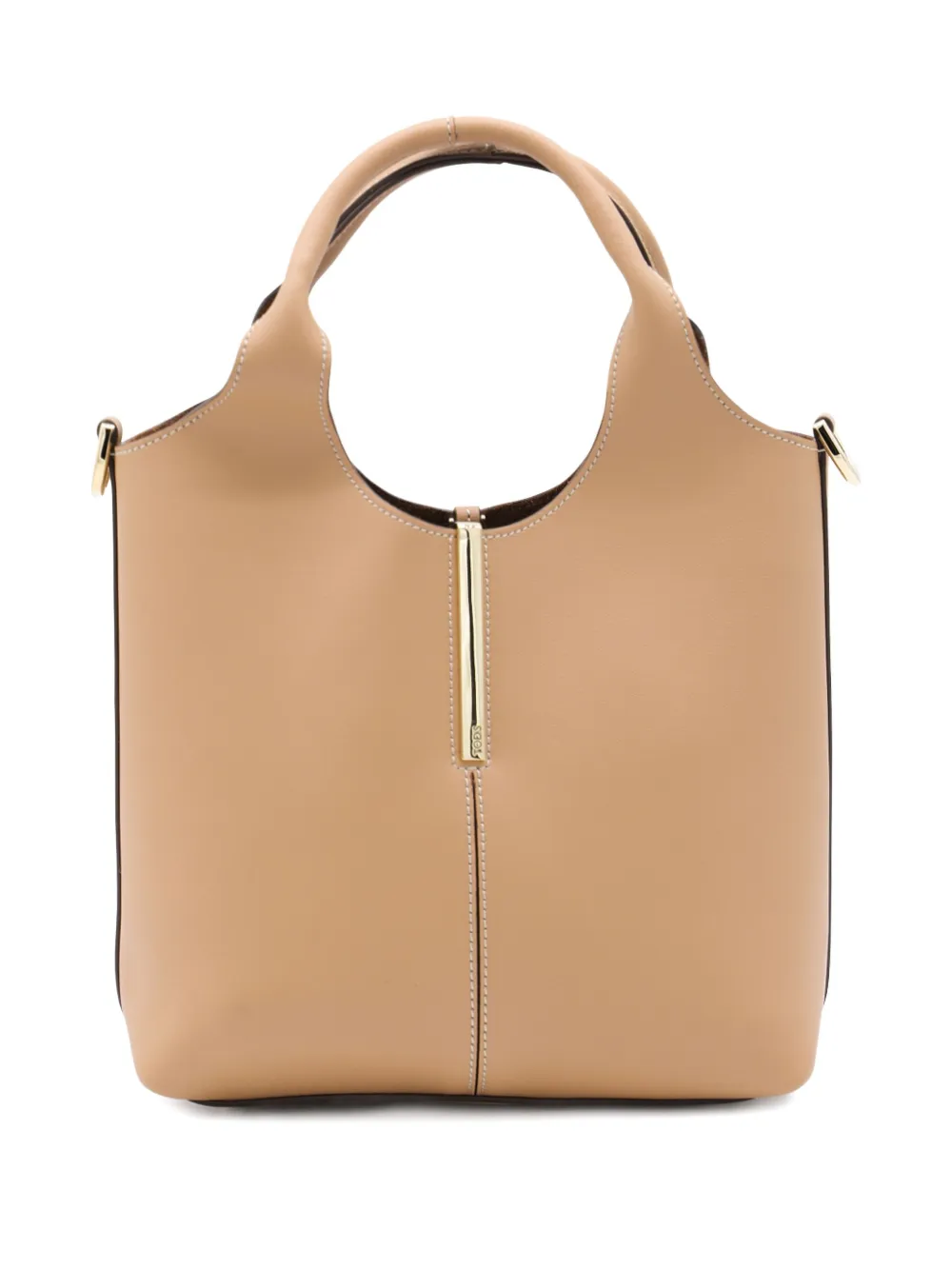 Tod's Leren mini-tas met handvat Beige