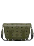 MCM mini Aren Visetos monogram messenger bag - Green