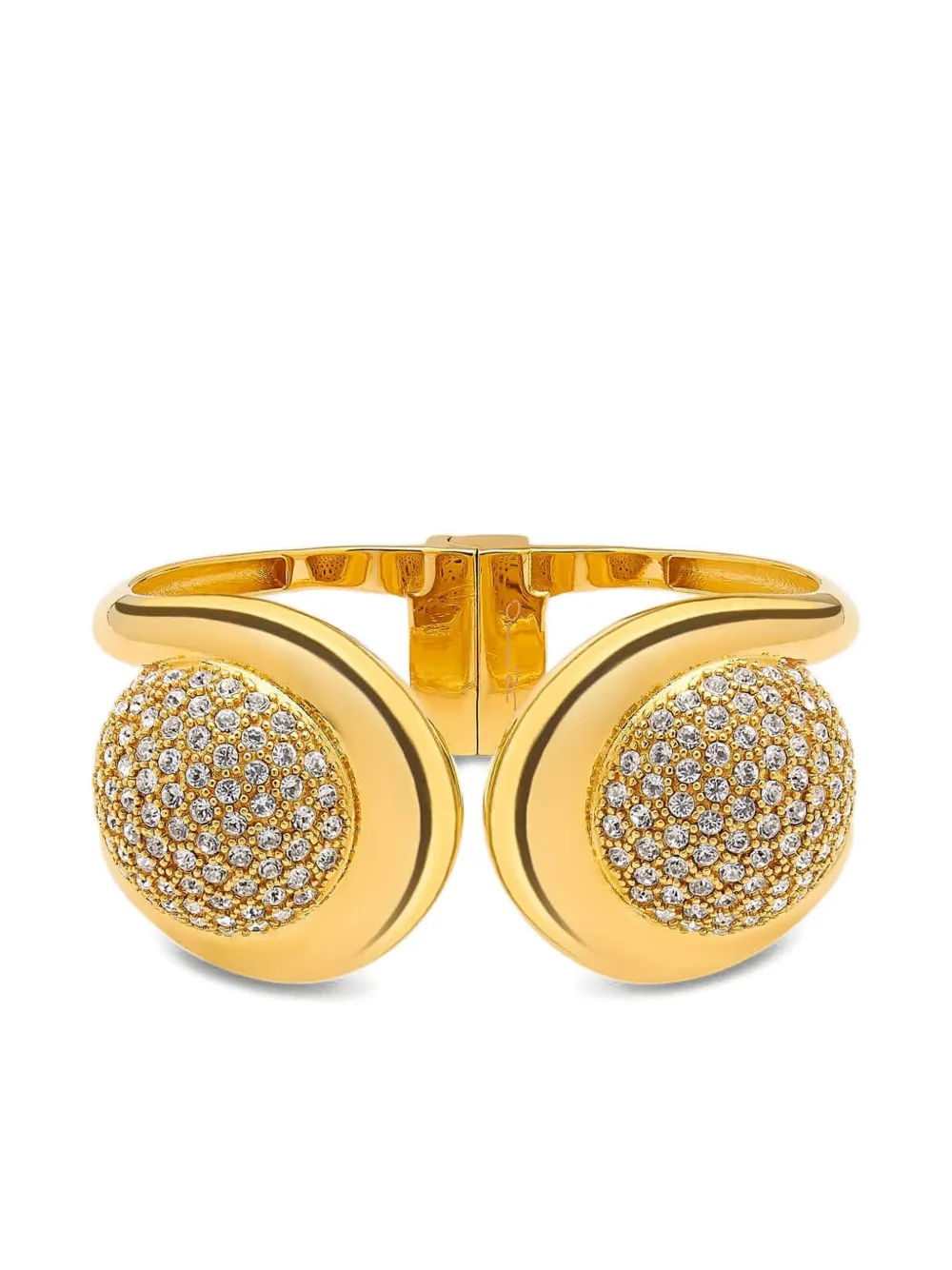 pavé-set crystal bracelet