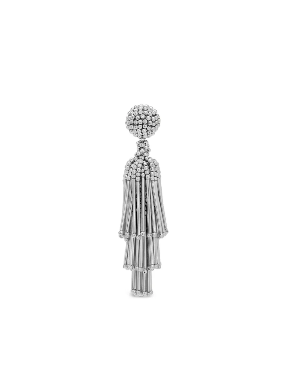 Oscar de la Renta beaded tassel earrings | Image 2