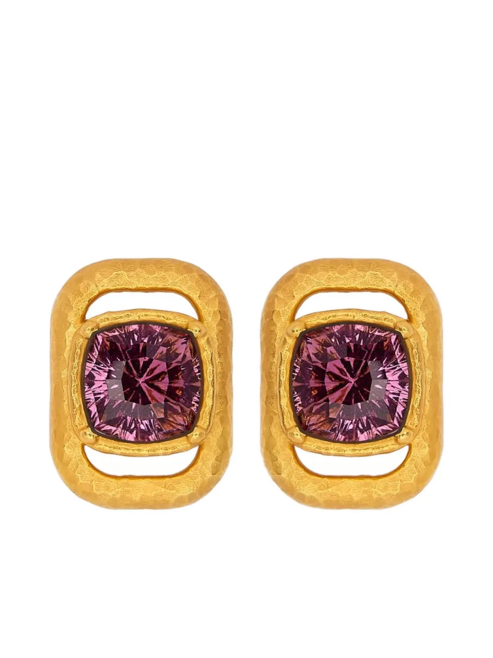 Oscar de la Renta Orecchini squadrati - Oro