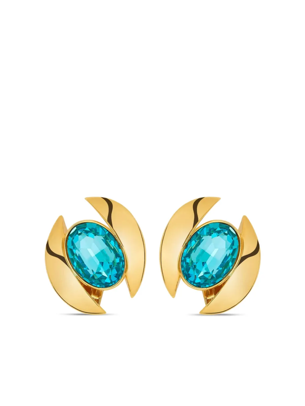 Oscar de la Renta crystal-embellished earrings | Image 2