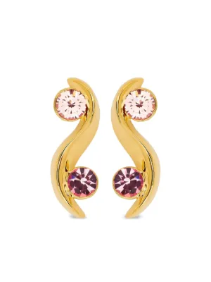 送料関税込み★Oscar de la Renta★クリスタル ロングピアス Oscar de la Renta（オスカー・デ・ラ・レンタ）ピアス
