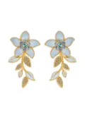 Oscar de la Renta Jasmin Vine earrings - Gold