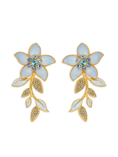 Oscar de la Renta Jasmin Vine earrings