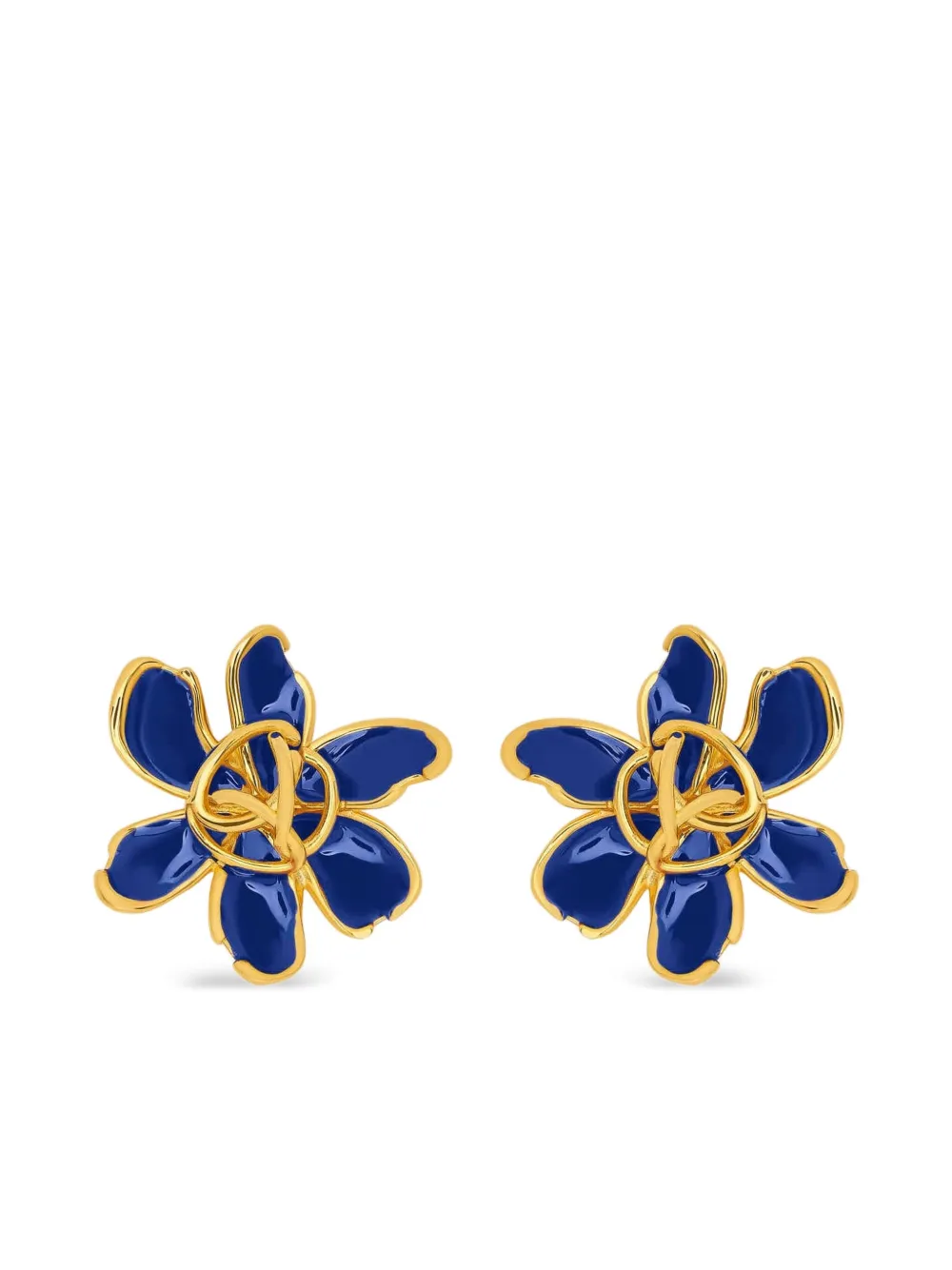 flower-knot earrings