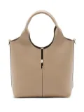 Tod's mini top-handle gold-bar bag - Neutrals