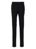 Scabal button-fastening wool trousers - Blue