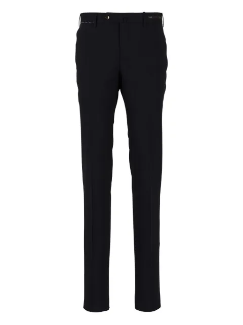 Scabal button-fastening wool trousers