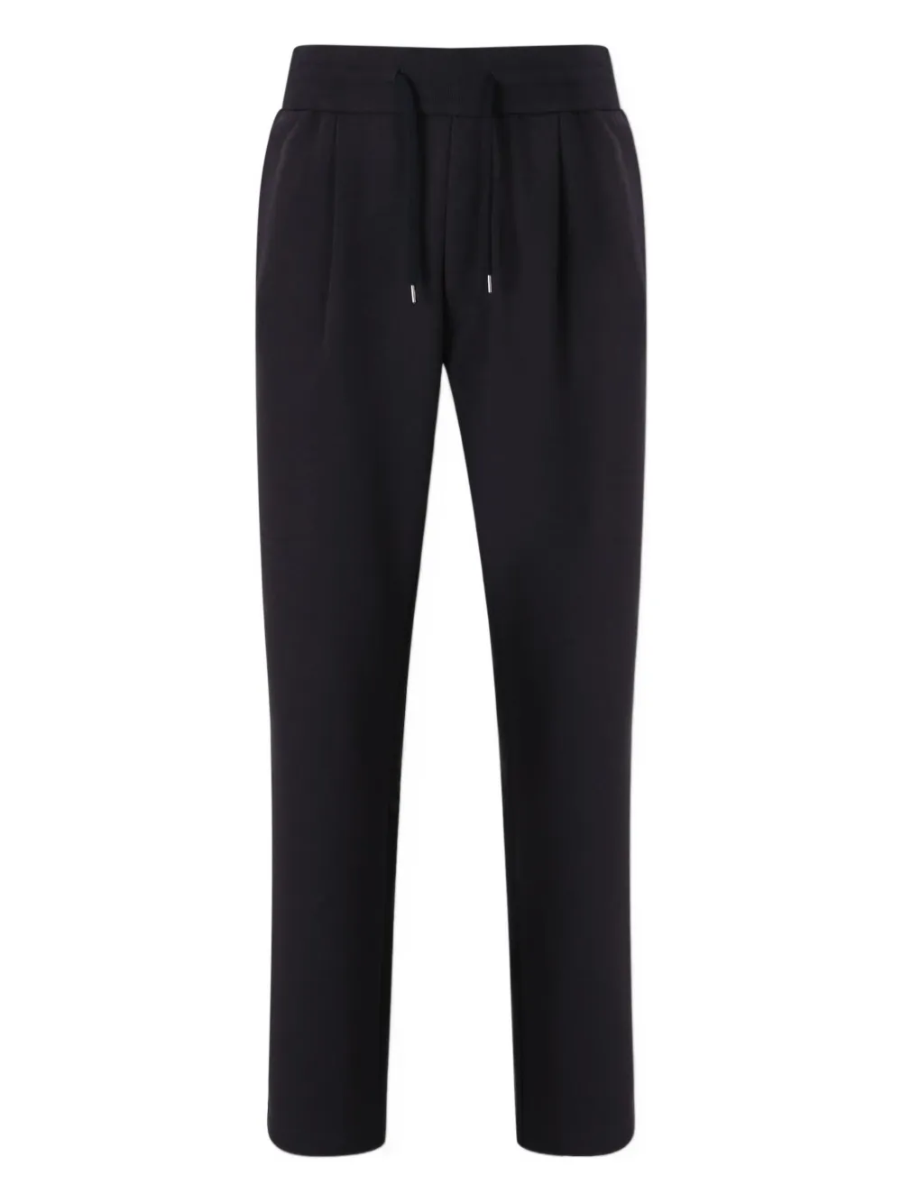 Herno pleat-detailed trousers Blauw