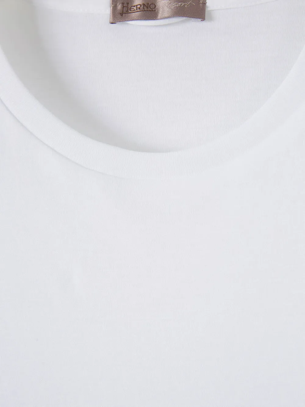 Herno T-shirt met ronde hals Wit