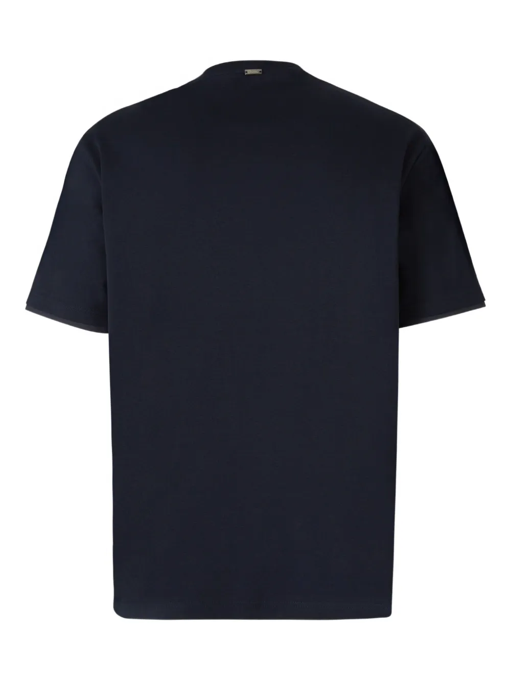 Herno T-shirt met ronde hals Blauw