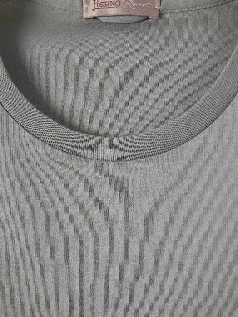 Herno T-shirt met ronde hals Grijs
