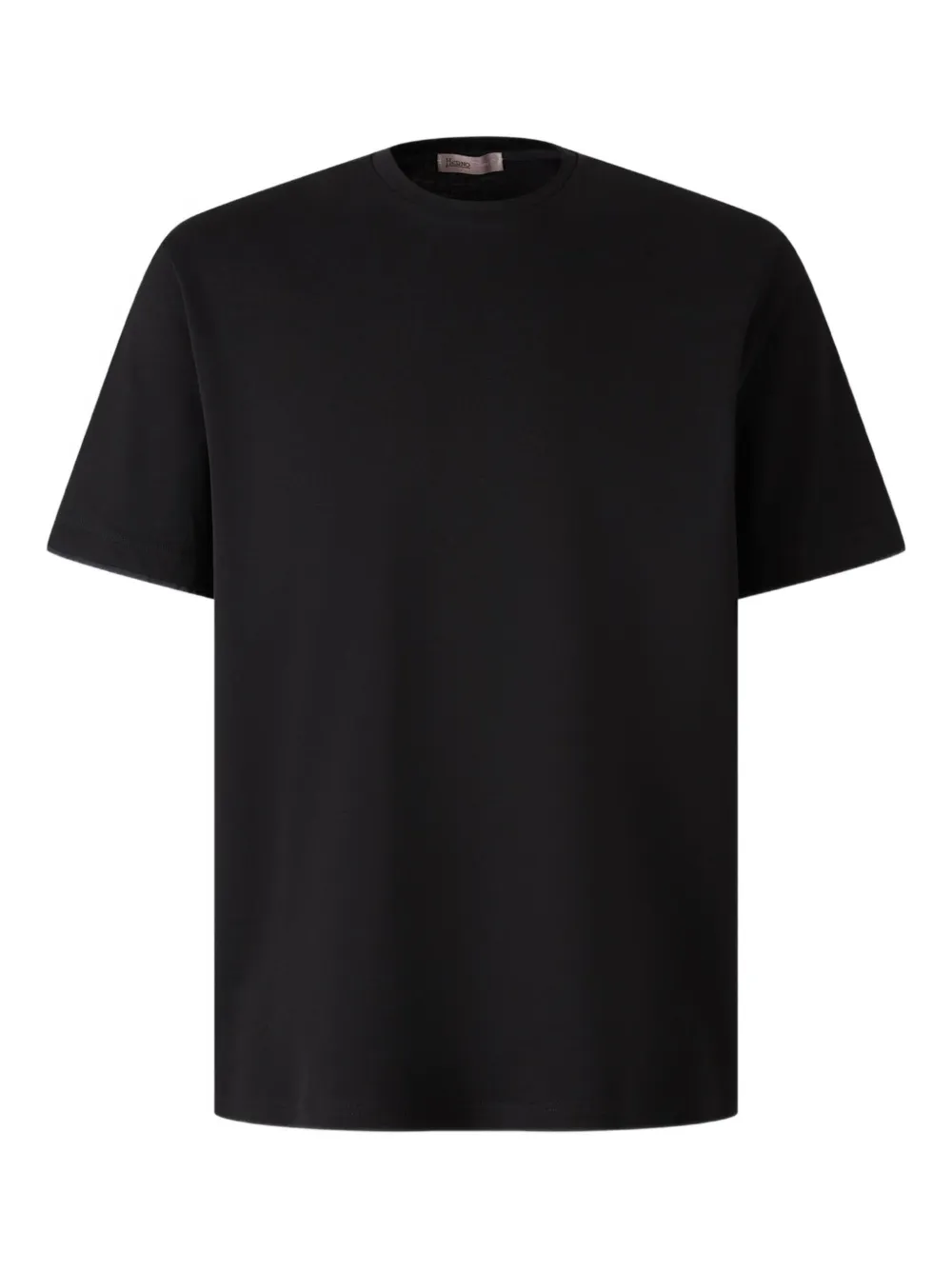 Herno T-shirt met ronde hals Zwart