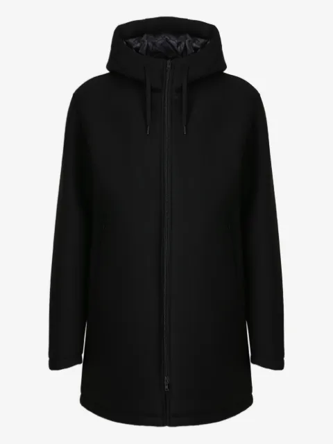 Herno hooded zip-up jacket