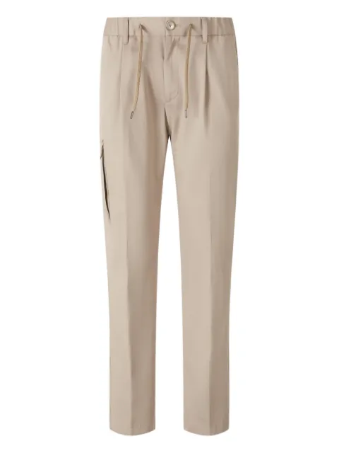 Herno pleated cargo trousers