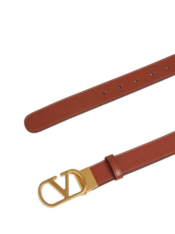 ★送料関税込★VALENTINO Vロゴ シグネチャー レザーベルト Valentino Garavani Vロゴ シグネチャー レザーベルト