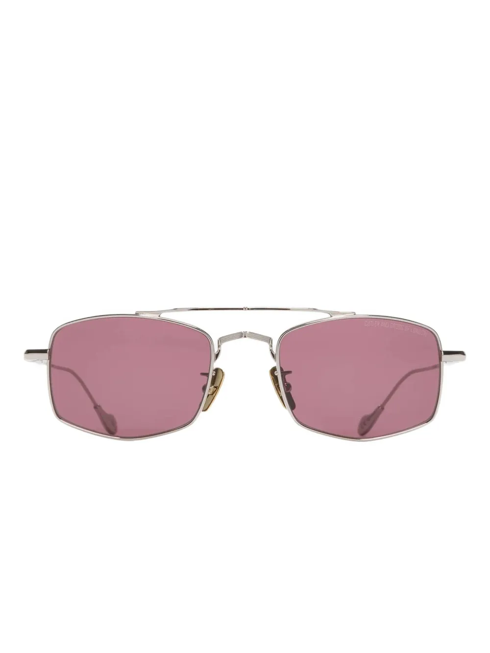 Cutler & Gross rectangle-frame sunglasses Grijs