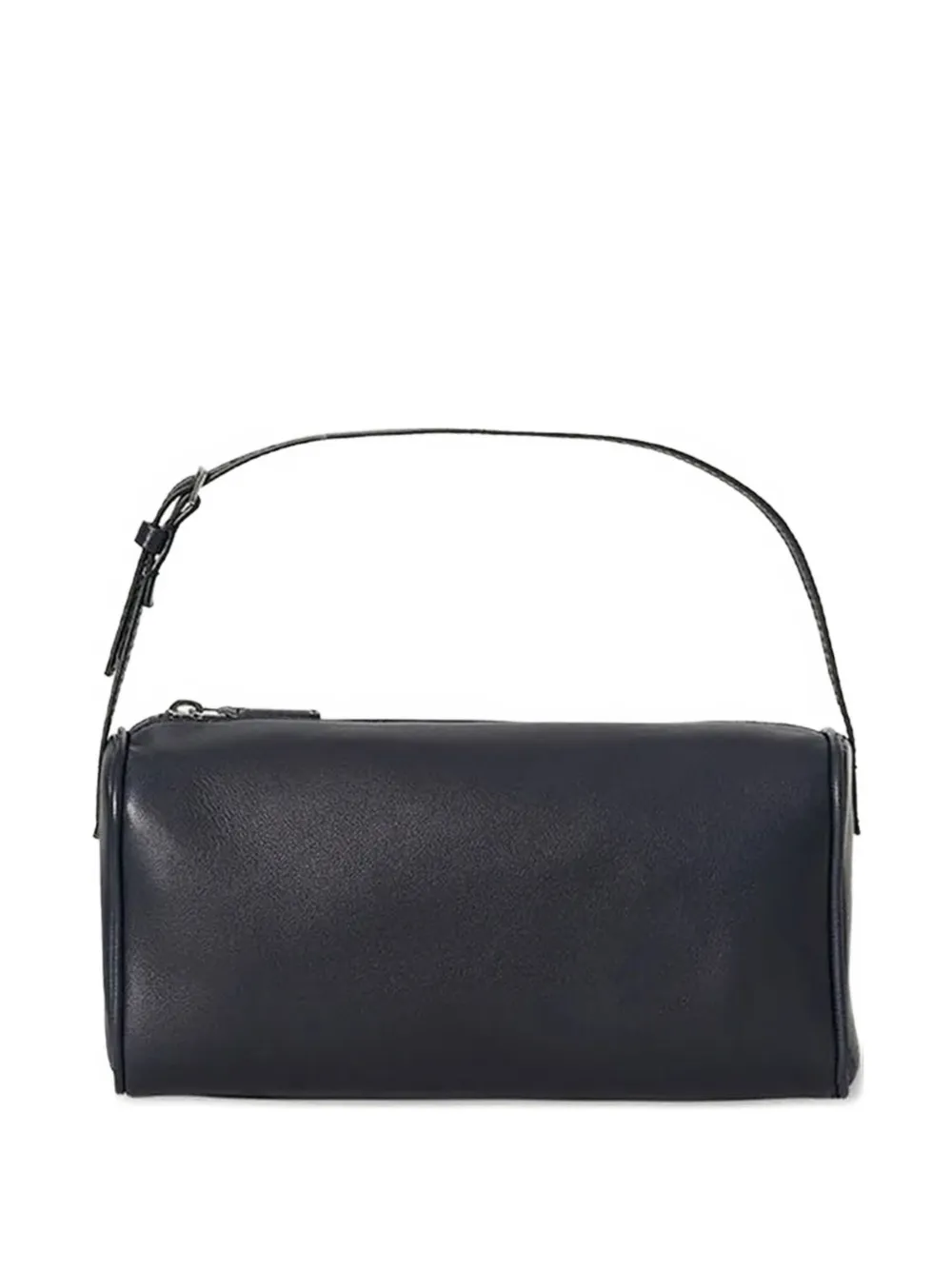 The Row 90's rounded leather tote bag Blauw