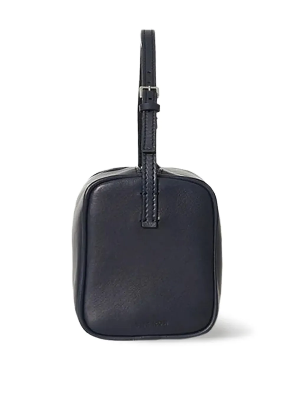 The Row 90's rounded leather tote bag Blauw