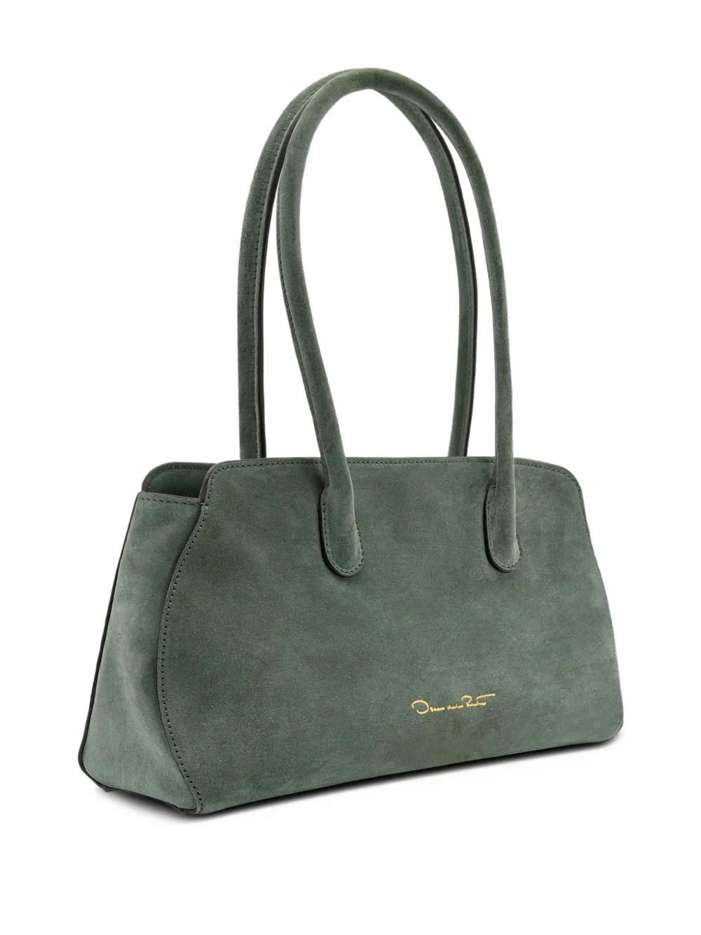 Oscar de la Renta Dhalia schoudertas - Groen