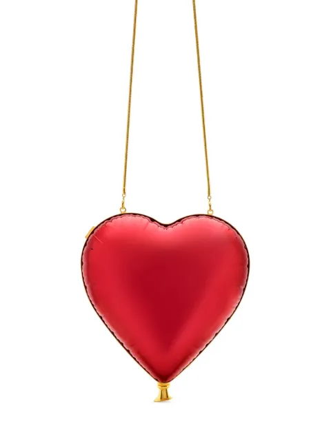 Oscar de la Renta Heart Balloon clutch bag