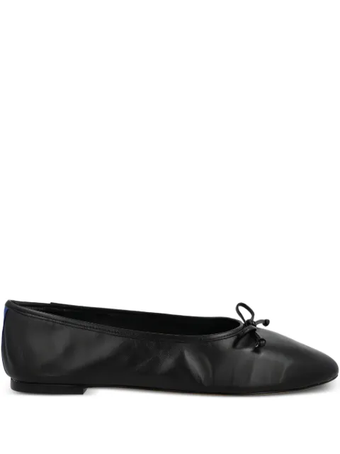 Blue Bird Shoes bow-detail leather ballet flats