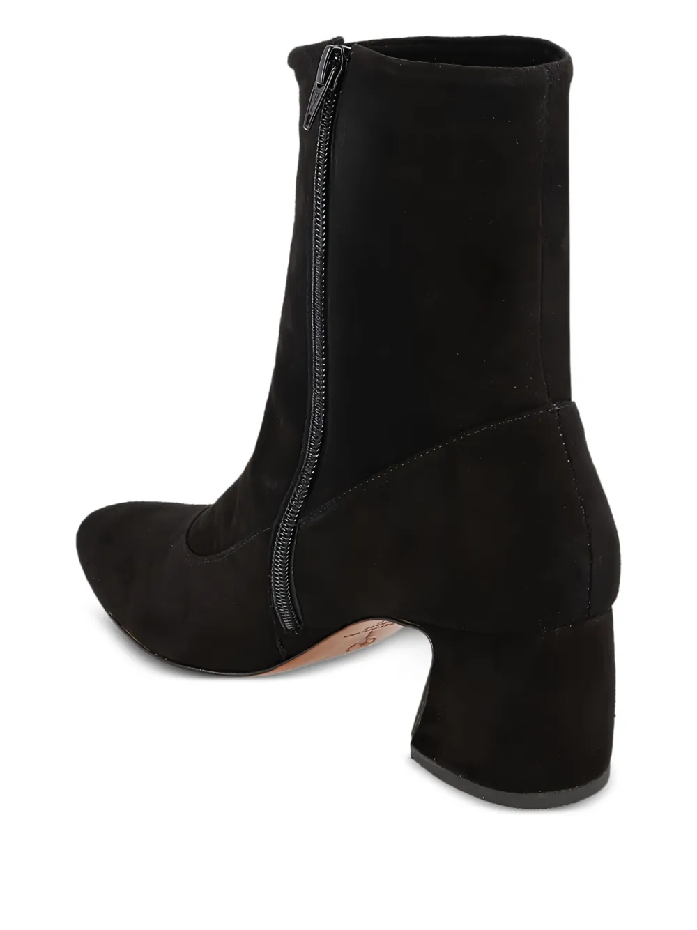 Blue Bird Shoes Silm suede boots Black