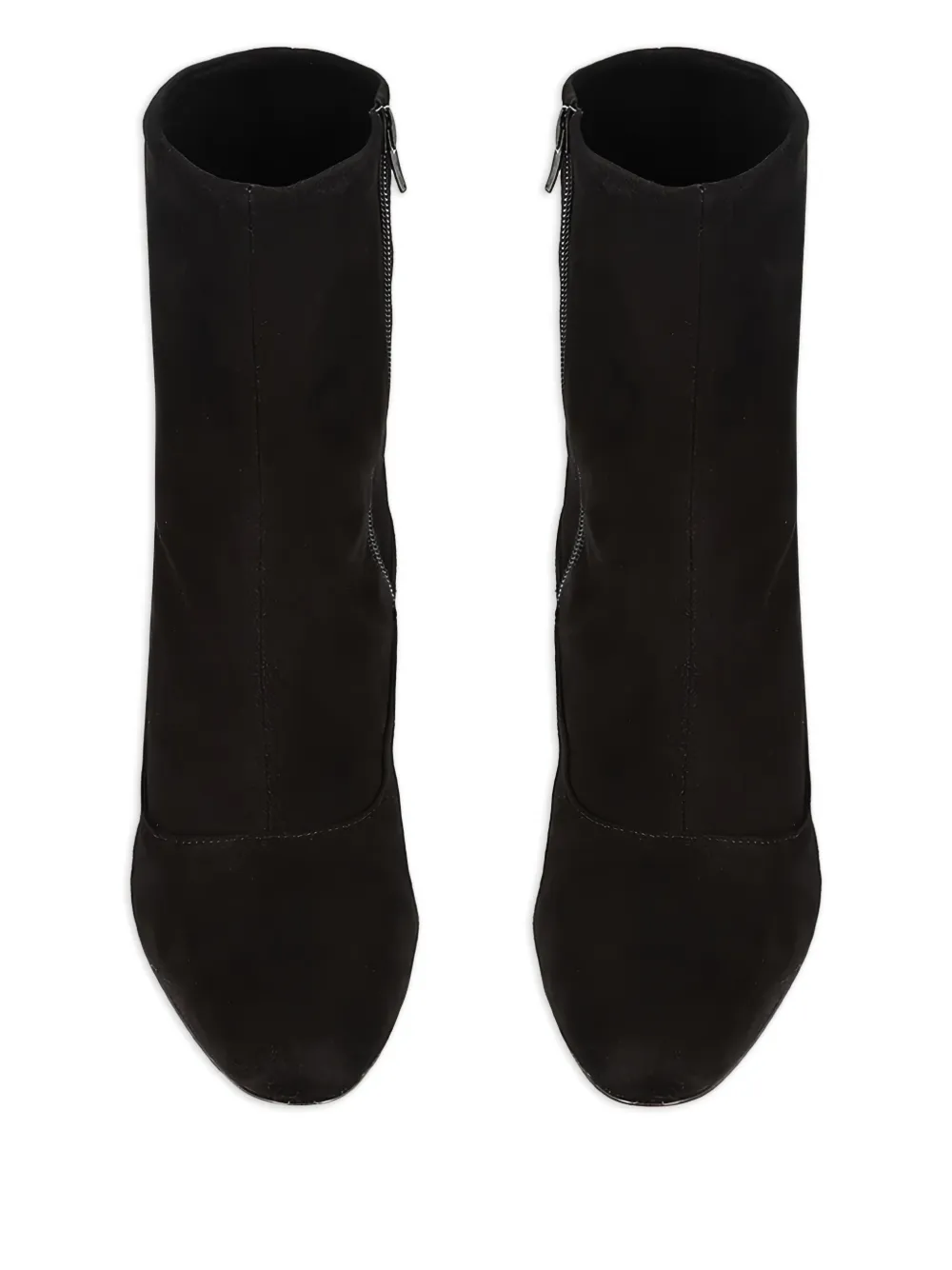 Blue Bird Shoes Silm suede boots Black
