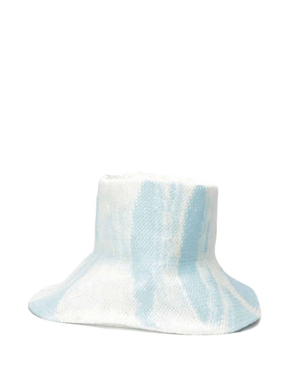 Yesey tie-dye wide-brim hat | White | Image 1