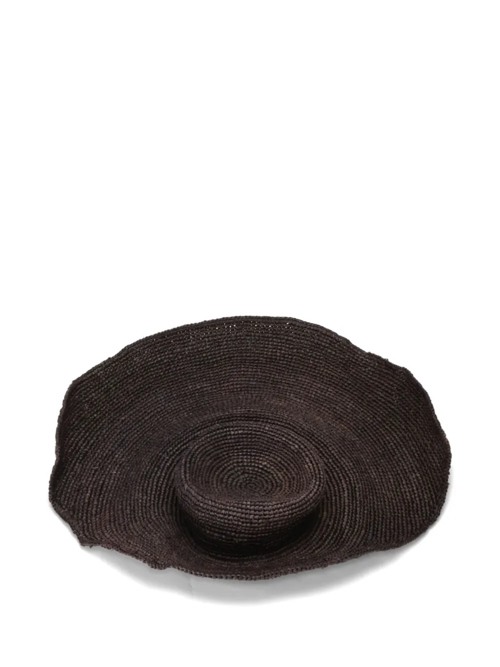 MADE FOR A WOMAN wide-brim sun hat - Bruin