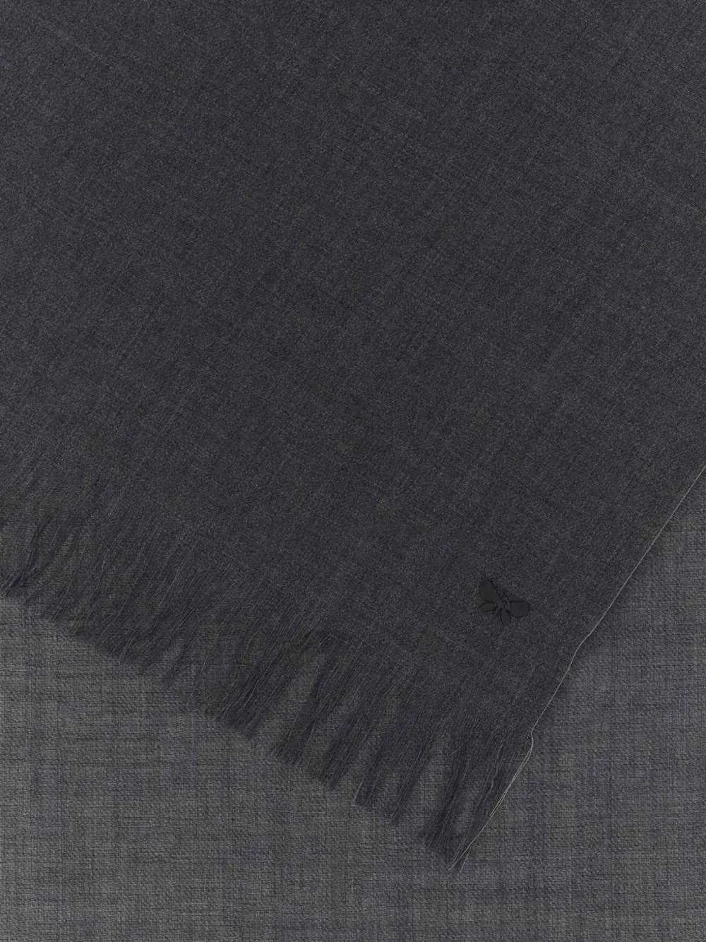 Weekend Max Mara fringed-trim scarf Grijs