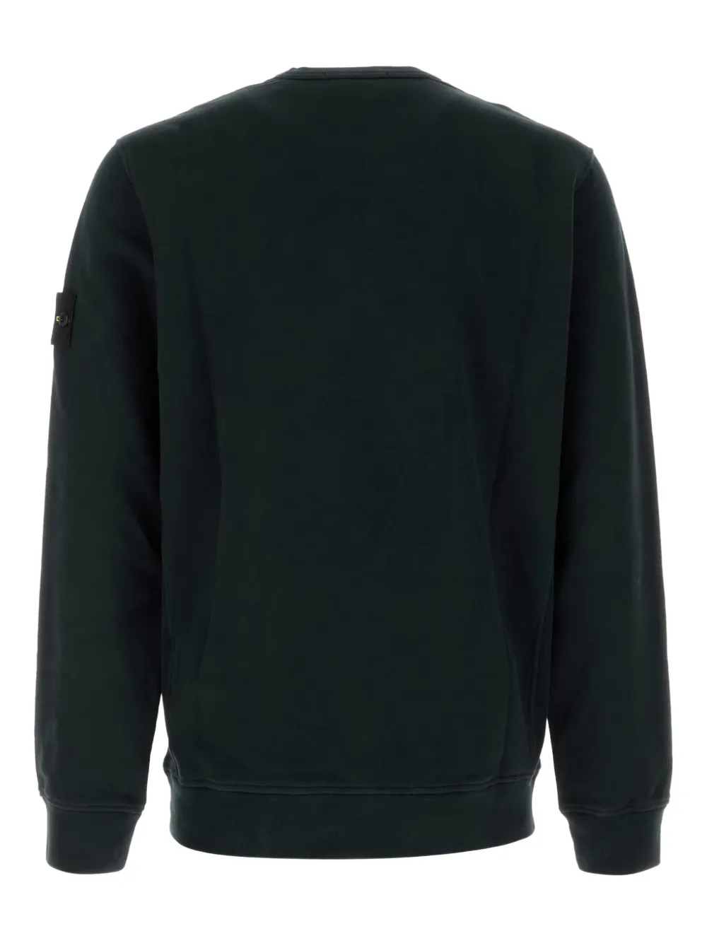 Stone Island Sweater met Compass-logopatch Zwart