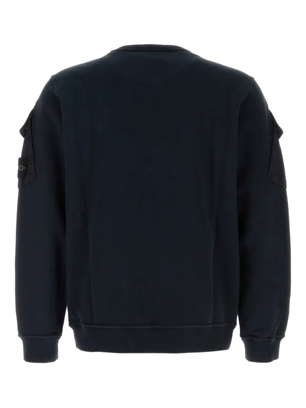 Stone Island Sweater met Compass-logopatch Blauw