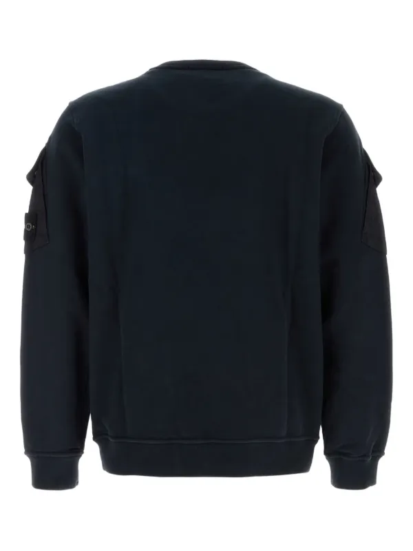 Stone Island コンパスバッジ スウェットシャツ | ブルー
