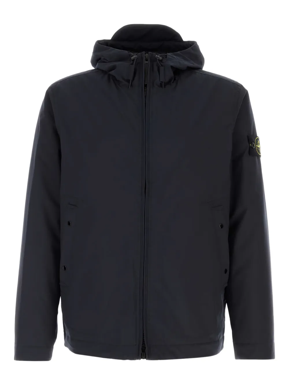 Stone Island Gewatteerd jack met capuchon Blauw